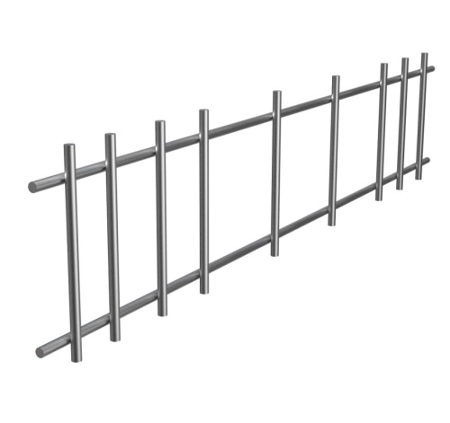 Плоский арматурный каркас, контактная сварка К1-Кт, А500С карта 200x400 мм