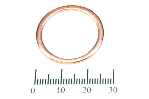 Шайба медная 22х27х1.0