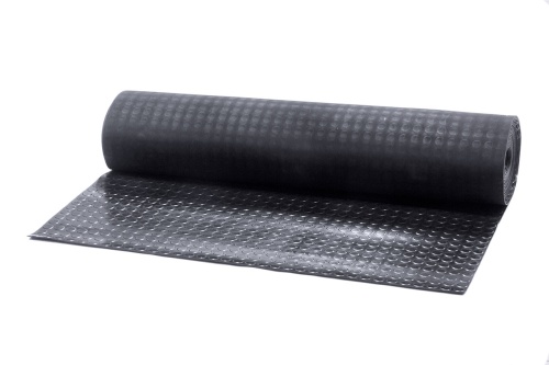 Дорожка автомобильная "пятачок" (толщ. 4 мм, шир. 1000 мм, дл. 10 м, вес 57 кг) Китай