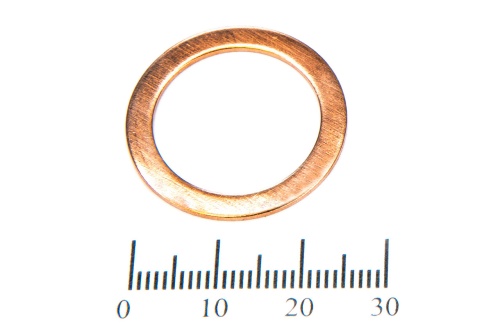 Шайба медная 20х27х1.0