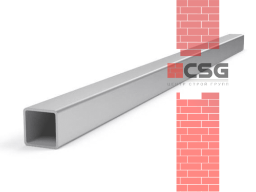 труба алюминиевая квадратная 80x80x3