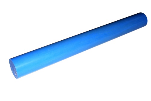 Капролон стержень Ф 110 мм MC 901 BLUE (1000 мм, 12,6 кг) синий