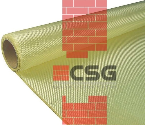 Арамидная ткань 240 гр/м2, 1500D, сатин 5HS, 100 см