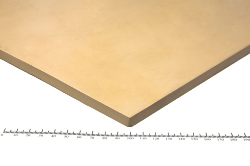 Резина пищевая 3 тип 10х700х700 мм (светлая) ГОСТ 17133-83