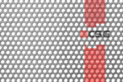 Лист перфорированный 1х1000х2000, марка 08пс,  Rv 6-8,5