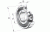 Подшипник 16005 2RS (7000105) 25*47*8мм (шт)