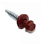 Саморез кровельный 4.8x35 RAL 3011 по дереву (3 000шт) арт.1185870CDEK