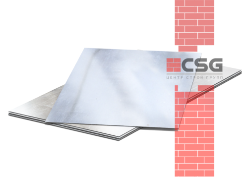 Лист оцинкованный 0.45х1250х2500 Zn140 М пас 