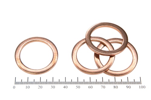Шайба медная 27х36х2.0