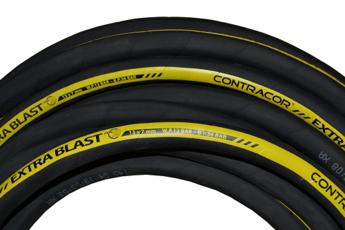 Рукав абразивоструйный 13х27мм Contracor Extra Blast-13 (1/2", 12 атм) (бухта 15 м)